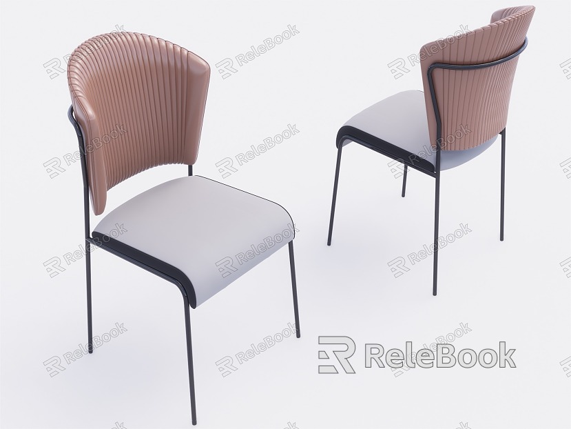 Modern Dining Chair Single Chair Leisure Chair Bar Chair model