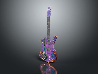 Guitar Classical Guitar Instruments Stringed Musical Instruments Western Musical Instruments Western Music Equipment Western Equipment 3d model