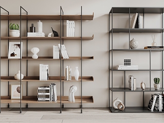 Modern Storage Rack 3d model