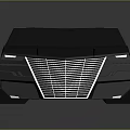 Sleek Black Stretch Limousine With Smooth Exterior And Multiple Side Windows 3d model