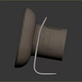 modern sound sci-fi sound 3d model