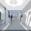 Bright Cultural Home Exhibition Space Featuring New Ecology Wisdom Ideas And Starry Design