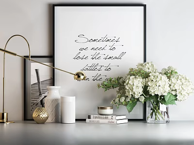 Modern Ornaments Combination Decorative Ornaments 3d model