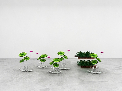 green plant model