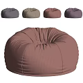 Comfortable Corduroy Bean Bag Chair With Multicolor Options For Living Room Seating