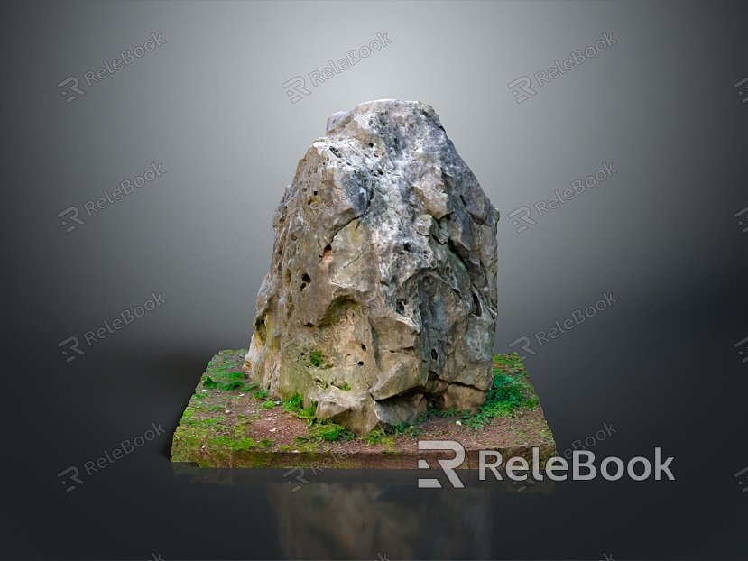 Rock Rock Block Rock Block Rock Specimen Boulder Big Stone Block Rock Stratum Rock Stratum Rock Stratum Rock model