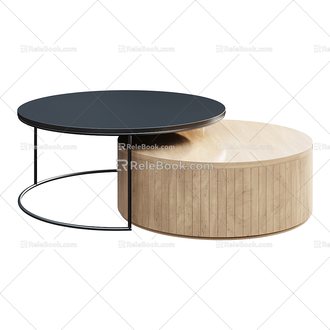 Modern coffee table 3d model