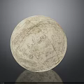 Vintage Globe With Hand Drawn World Map And Ornate Surface Details