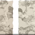 Light Color Natural Texture Floor Tiles With Rough Surface For Indoor Home Design