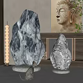 Modern Abstract Marble Stone Sculpture Carving for Interior Decorative Art