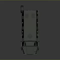 Military Green Armored Vehicle With Protective Body And Large Wheels