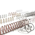 Commercial Bicycle Racks With Various Colors And Designs For Public Areas