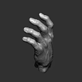 Detailed 3D Hand Models With Various Poses And Realistic Textures