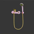 Chrome Plated Handheld Shower Head Hardware Tool With Modern Design And Durable Structure