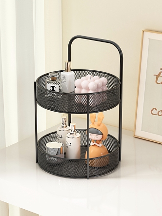 Cosmetics Skin Care Products Aromatherapy Candle Perfume Toner Lotion Doll Set Table Hanging Picture Curtain Dressing Table Cosmetics Mixed Oil Shampoo Body Soap Face Cream Mask 3d model