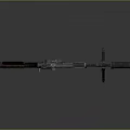 Tactical Sniper Rifle With High Precision Scope And Sturdy Barrel Design