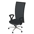 Ergonomic Mesh Office Chair With High Back Armrests And Five Star Base Swivel Wheels