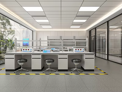 Modern Open Kitchen With Stylish Wine Rack And Contemporary Storage Design 3d model