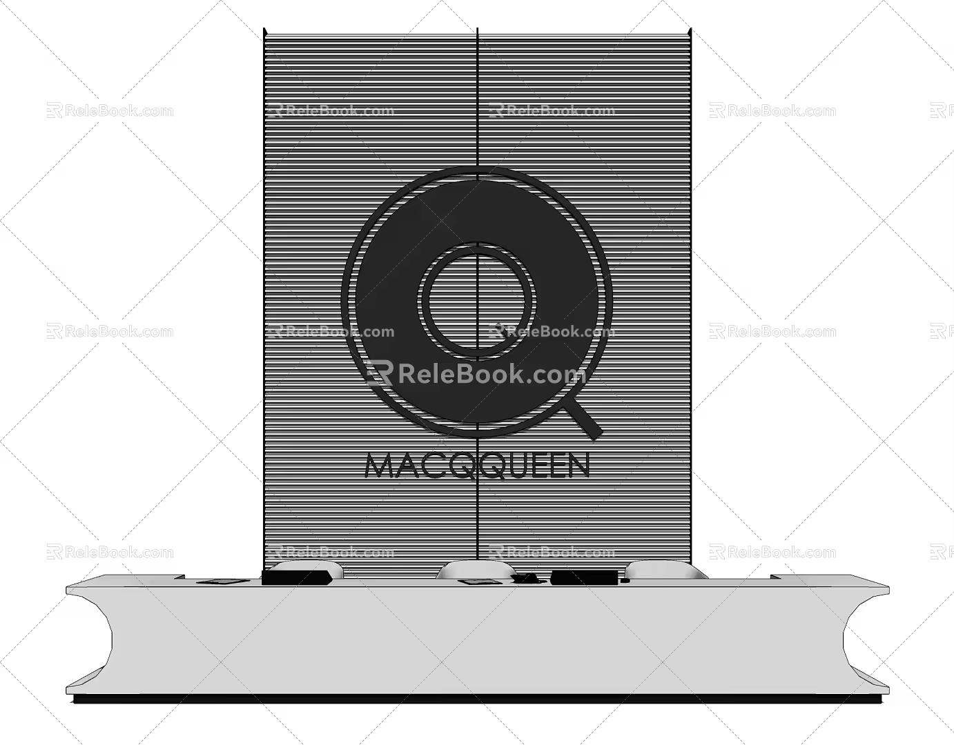 Modern Reception Desk Office Desk Reception Desk 3d model