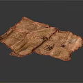 Artisan Sculpture Carving On Handcrafted Leather Sheets With Intricate Traditional Patterns