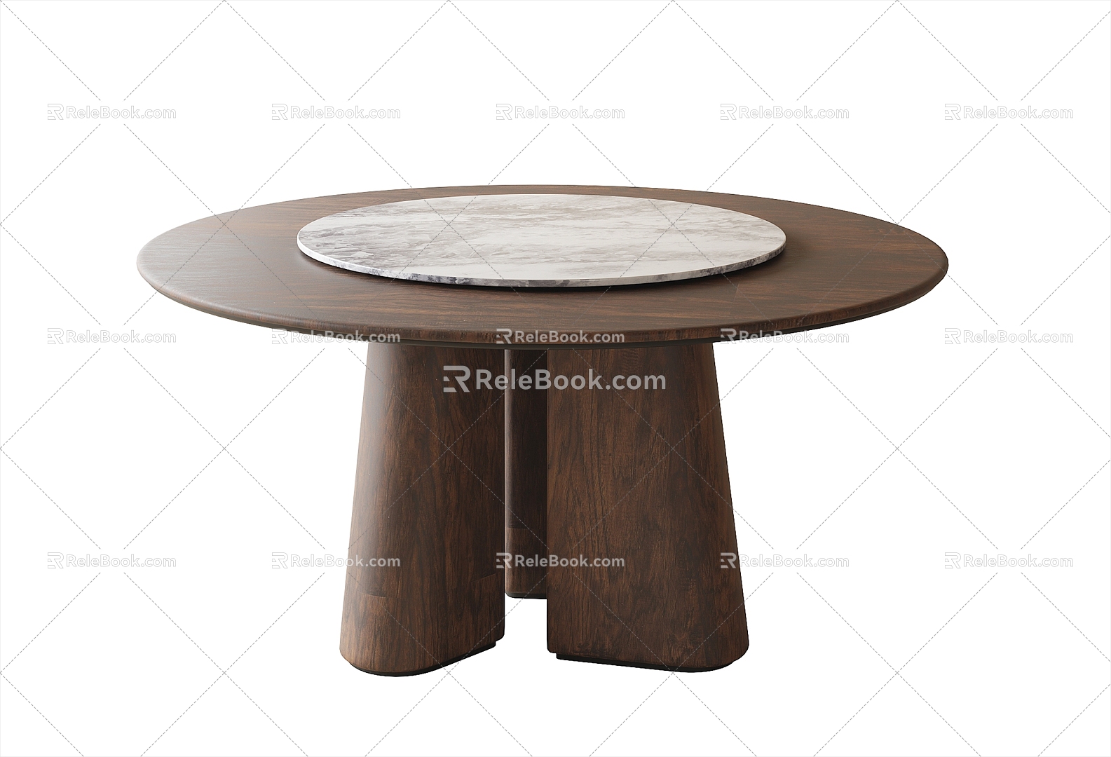 Round table 3d model