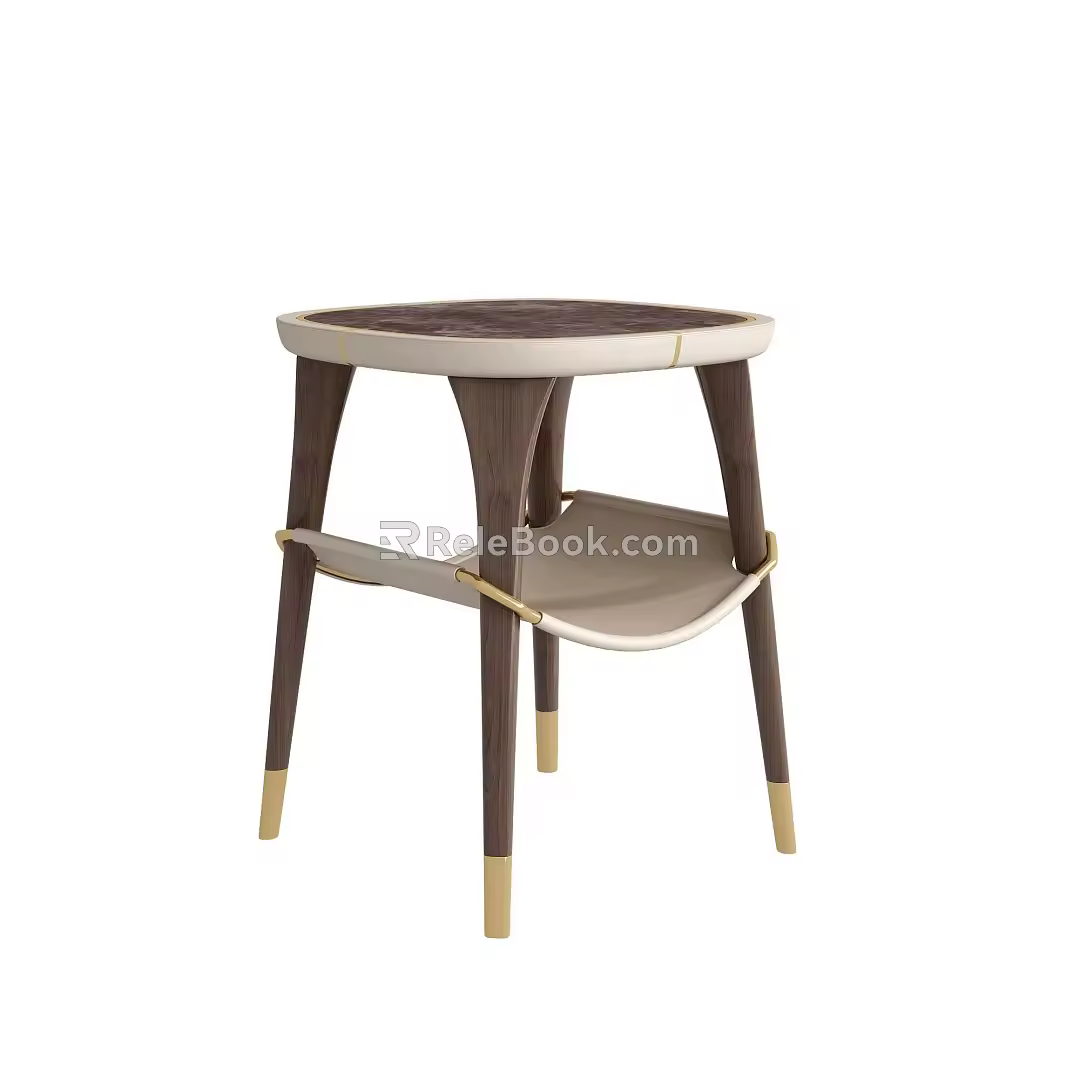 TURRI Turui coffee table side table 3d model