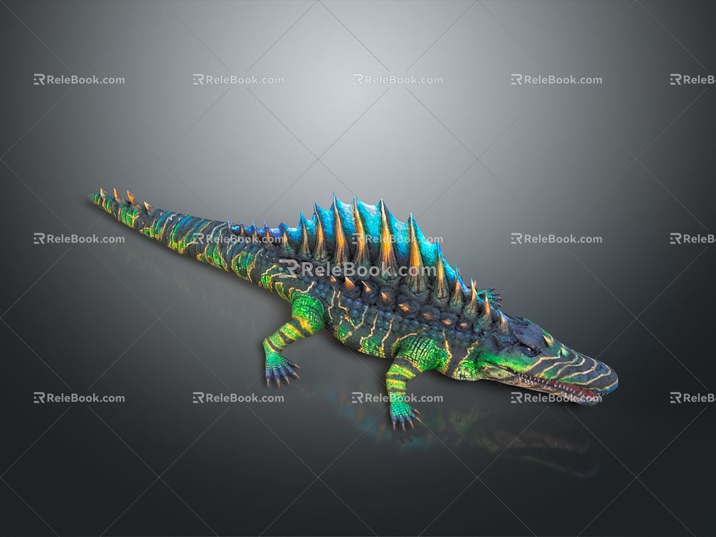 Crocodile Alligator Nile Crocodile carnivore reptile cold-blooded animal reptile reptile 3d model