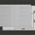 Feyair Exhibition Center Modern Building Design With White Striped Roof Exterior