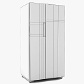 Modern Kitchenware Bosch Refrigerator 3d model