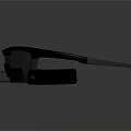 Stylish Black Glasses Shaped Jewelry Accessory For Modern Fashion Look
