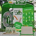 Meichen Live Room Libai Guard Table Tennis Table Tennis Meichen Sports Meichen Green Live Room Olympic Games 3d model