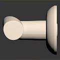 Modern Metallic Door Handle Hardware For Home Furniture With Ergonomic Design