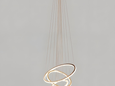 Chandelier lamp chandelier ceiling lamp fashion simple household electrical appliances lighting home 3d model