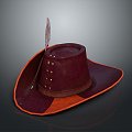 Hat Hat Realistic Game Item 3d model