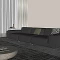 poliform module sofa 3d model