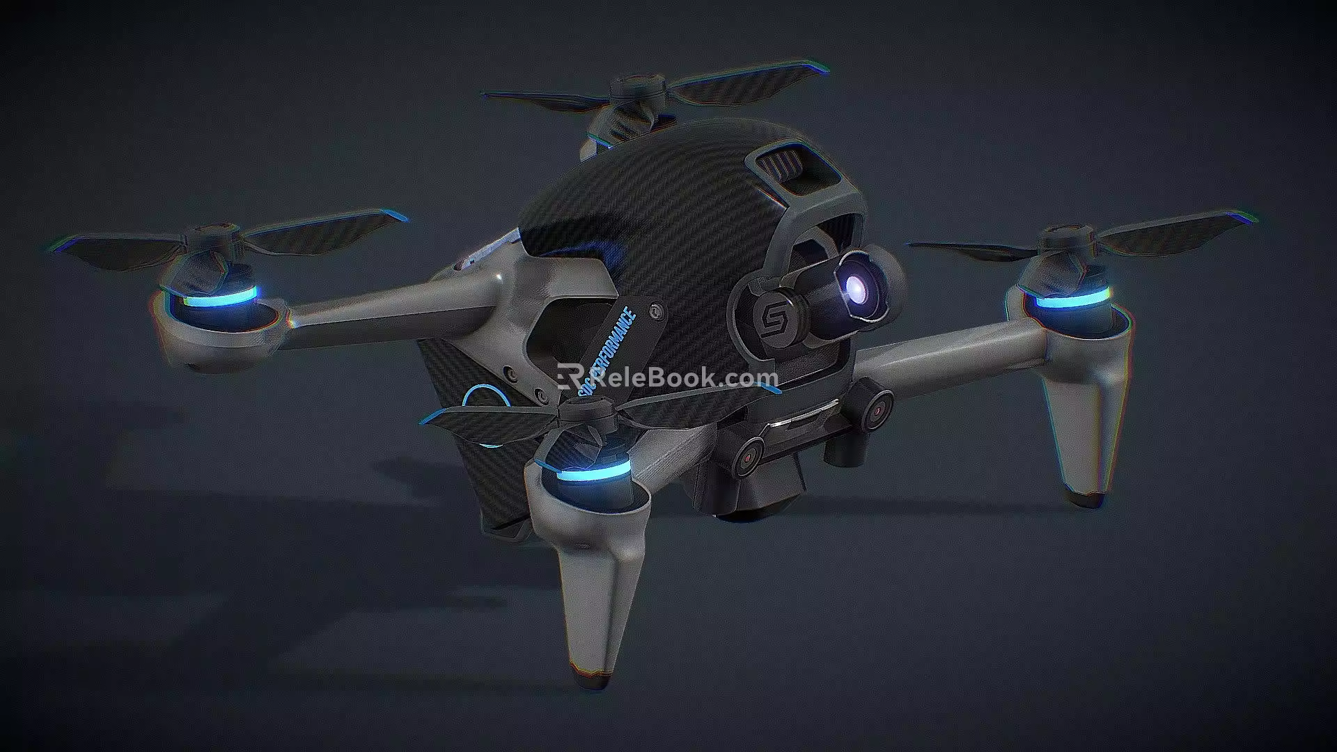 Modern UAV DJI UAV High Performance UAV 3d model