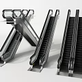 modern elevator escalator elevator 3d model