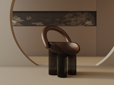 Modern Dining Chair 3d model