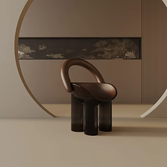Modern Dining Chair 3d model