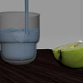 Modern Drinks 3d model