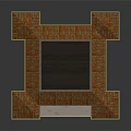 Multi Story Residential Building Featuring Red Tiled Roof Brick Exterior Multiple Windows And Steps Entrance