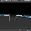 Modern all-in-one machine booth 3d model