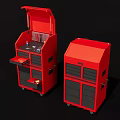 Repair Toolbox Mechanical Repair Rattle Toolbox Car Repair Toolbox 3d model