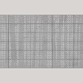 Modern Decorative Perforated Metal Wall Panel with Regular Hole Pattern for Interior Design 3d model