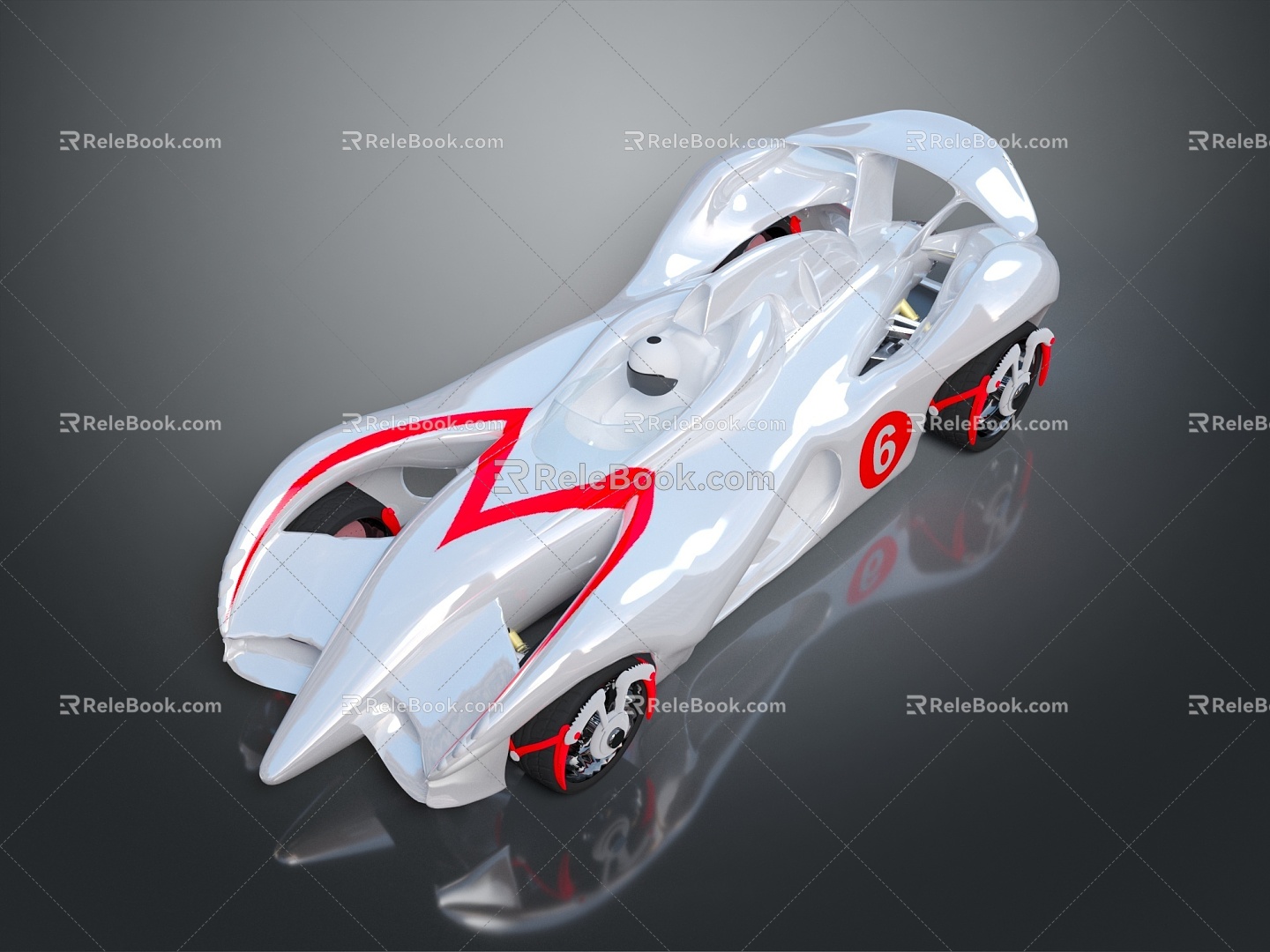 Offroad Racing Modern Racing Games Racing 3d model