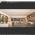Modern Furniture Store Interior With Open Layout Display Shelves And Pendant Lights