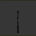 Modern Tactical Black Rifle With Barrel Stock Magazine And Sight Design