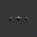 Futuristic Aerospace Spacecraft Model With Sleek Design Pink Accents And White Structure