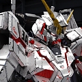 modern Gundam 3d model