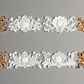 European-style carved 3d model